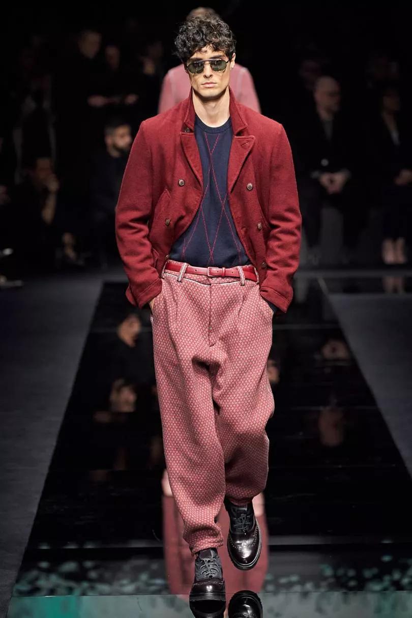 giorgioarmani和emporioarmani,armani阿玛尼2020秋冬秀