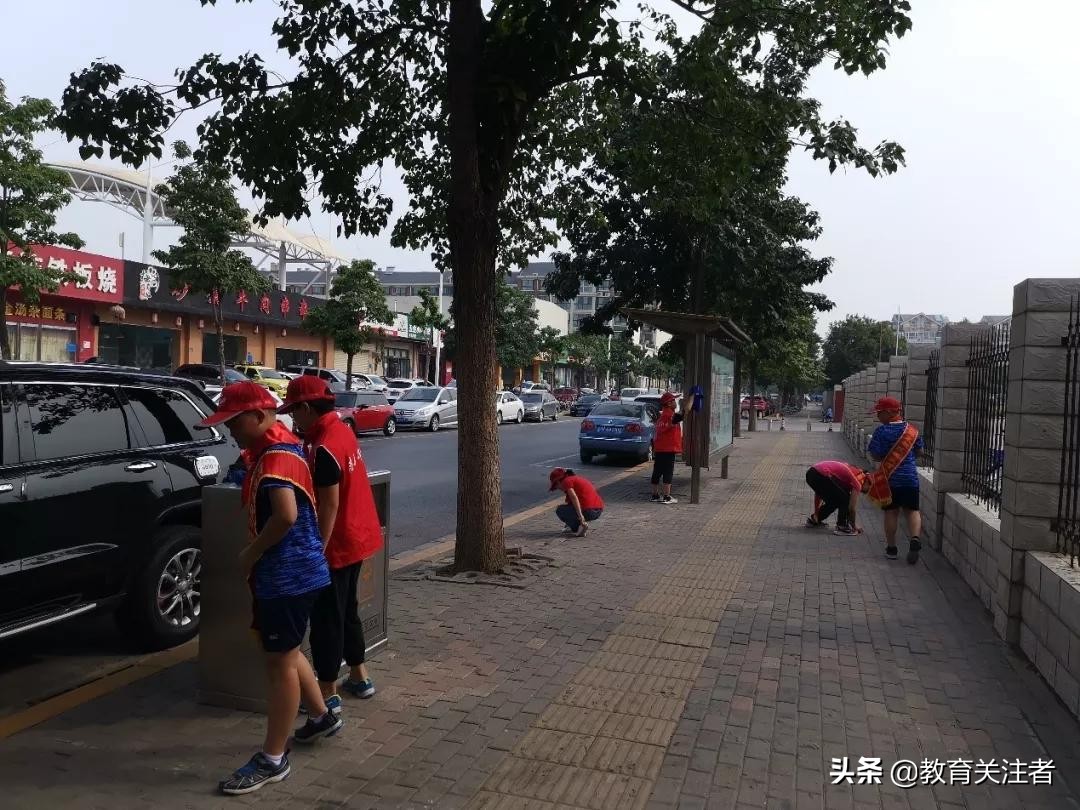 郑州郑东新区昆丽河小学升旗,郑州新区昆丽河小学怎么样