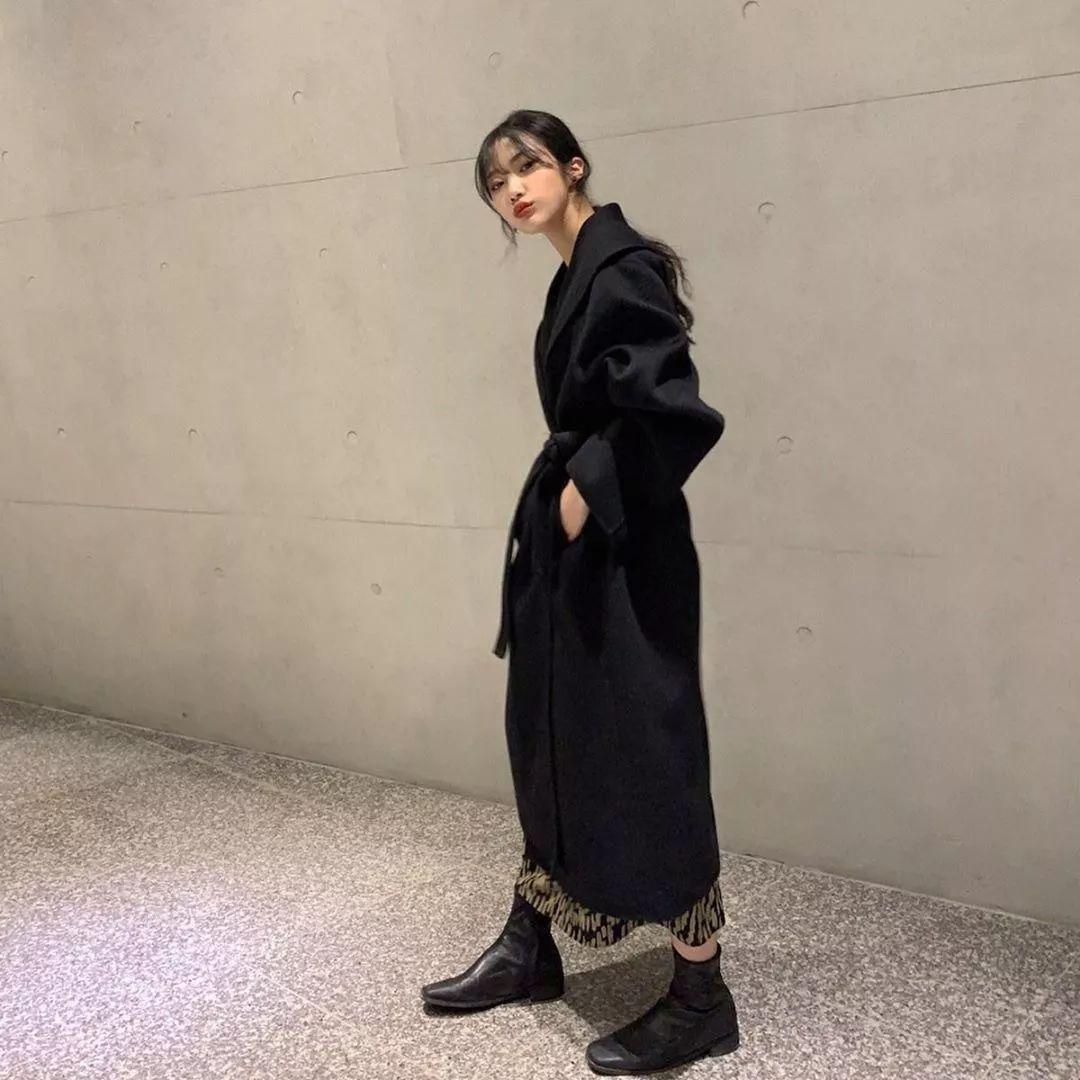ins韩国温柔穿搭冬季裤子,韩国ins风穿搭女生高级感