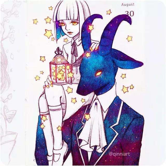 一个经历三次心脏手术，却依旧坚强，用水彩把伤痛化作星辰的女孩