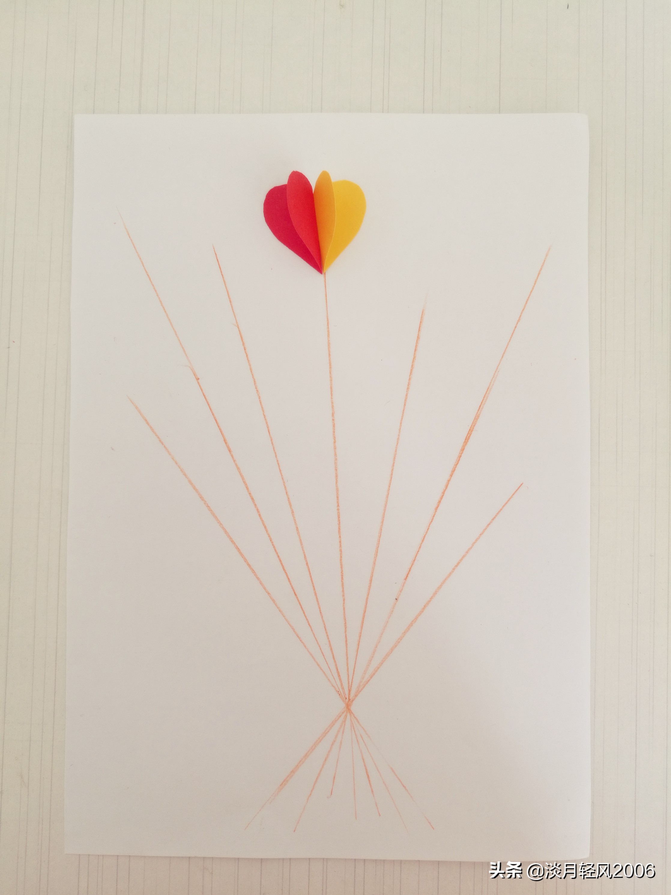 今天母亲节怎么做母亲节贺卡,母亲节制作贺卡爱心