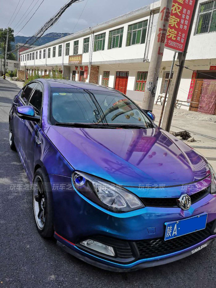 新款名爵mg6改装,黑色名爵mg6改装