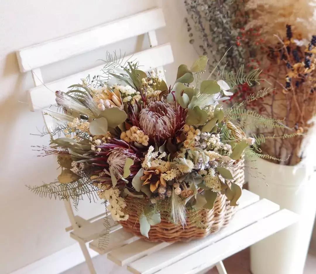 客厅干花布置,客厅干花摆放设计