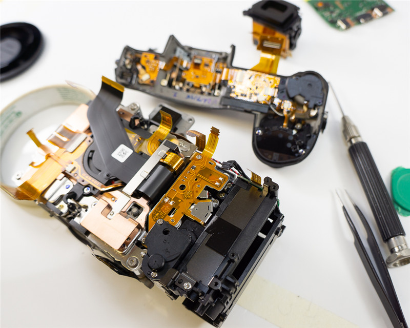 拆解维修泡过水的尼康z7相机,尼康z7拆机版是什么