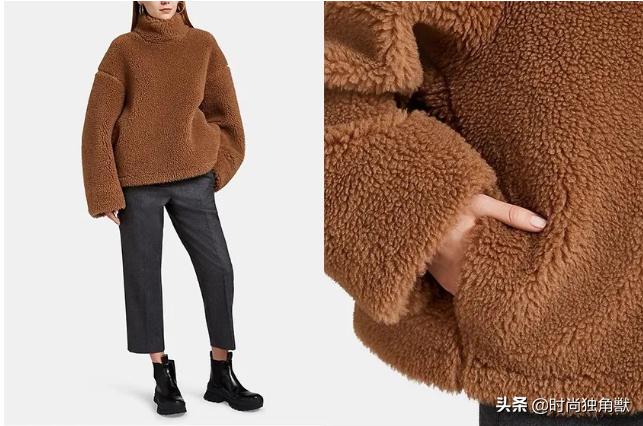 冬季温暖毛绒穿搭既少女又软萌,让秋冬内搭也穿出时髦感