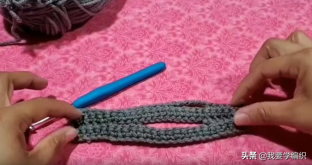 女生发带编辫子教程,女士中长发用发带编头发教程