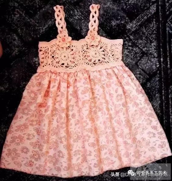 布艺手工制作蓬蓬裙,钩织裙子视频