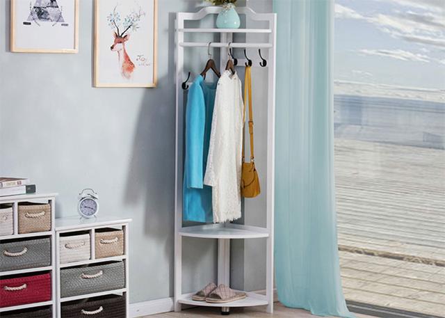 如何整理凌乱的挂衣架,收纳衣服结实又耐用的简易衣架