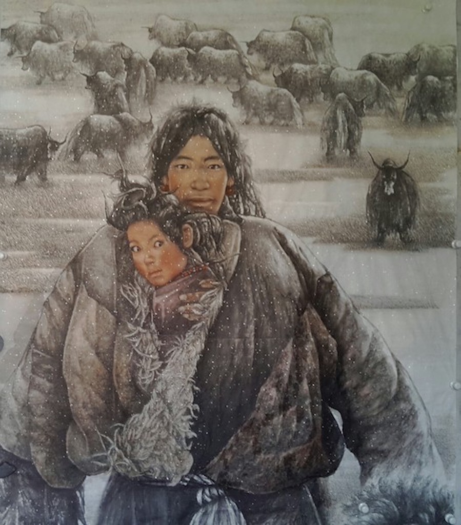 画家杨云,画家杨云连环画