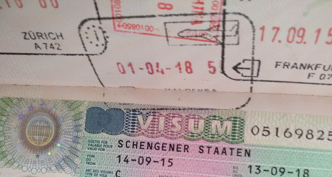 签证页图片,签证页印刷