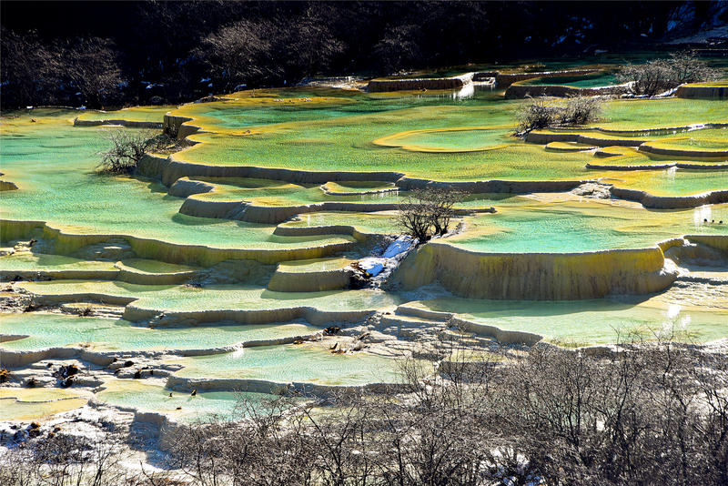 置身于童话中的九寨沟,畅游人间仙境黄龙九寨沟七日游