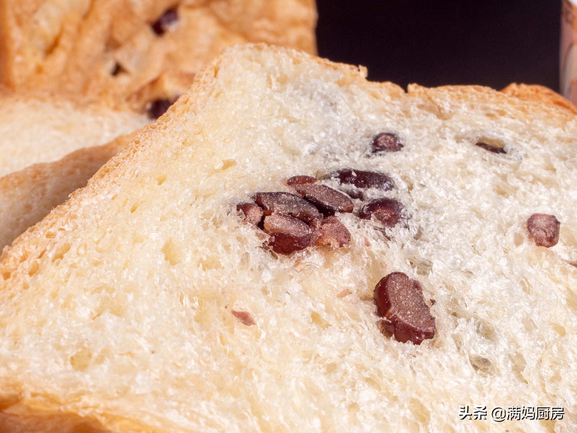 层次分明的原味吐司做法,每一口都甜到了心里