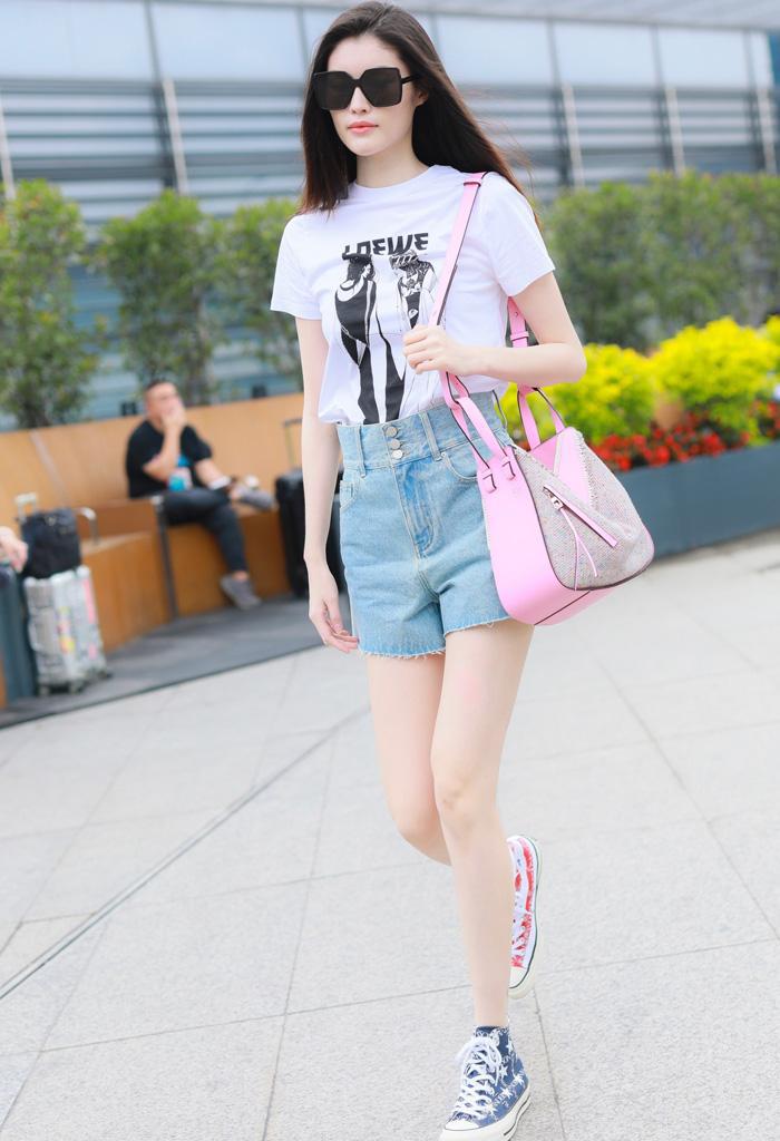 中长款短裤适合矮个子穿吧,适合高个子穿的短裤