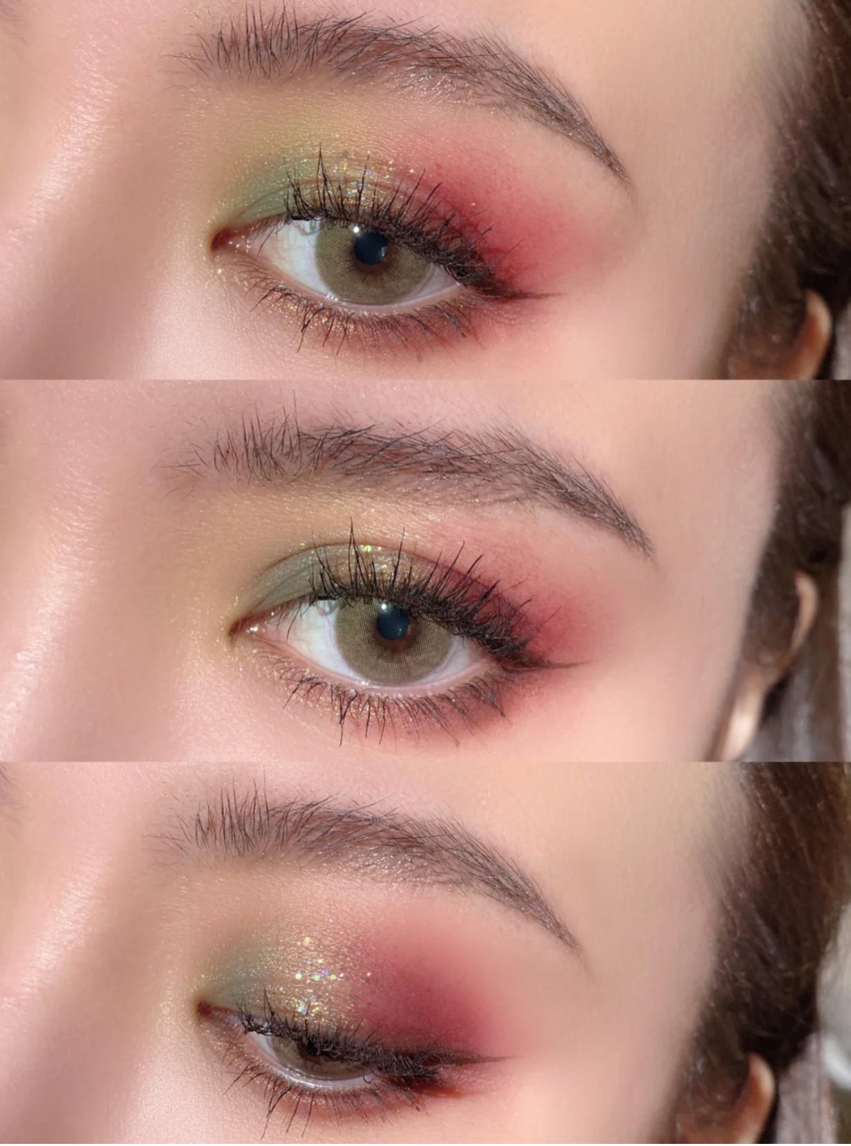 精灵女星戚薇,超美眼妆教程,小白必备技能