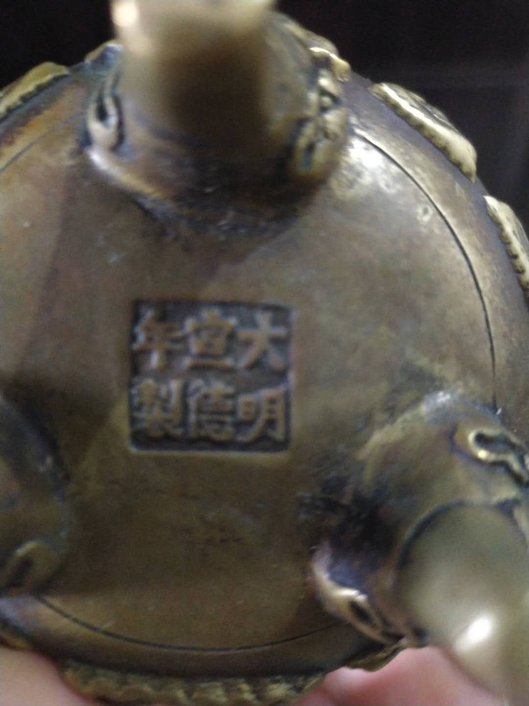 十大品牌纯铜摆件香炉,铜质八仙佛像