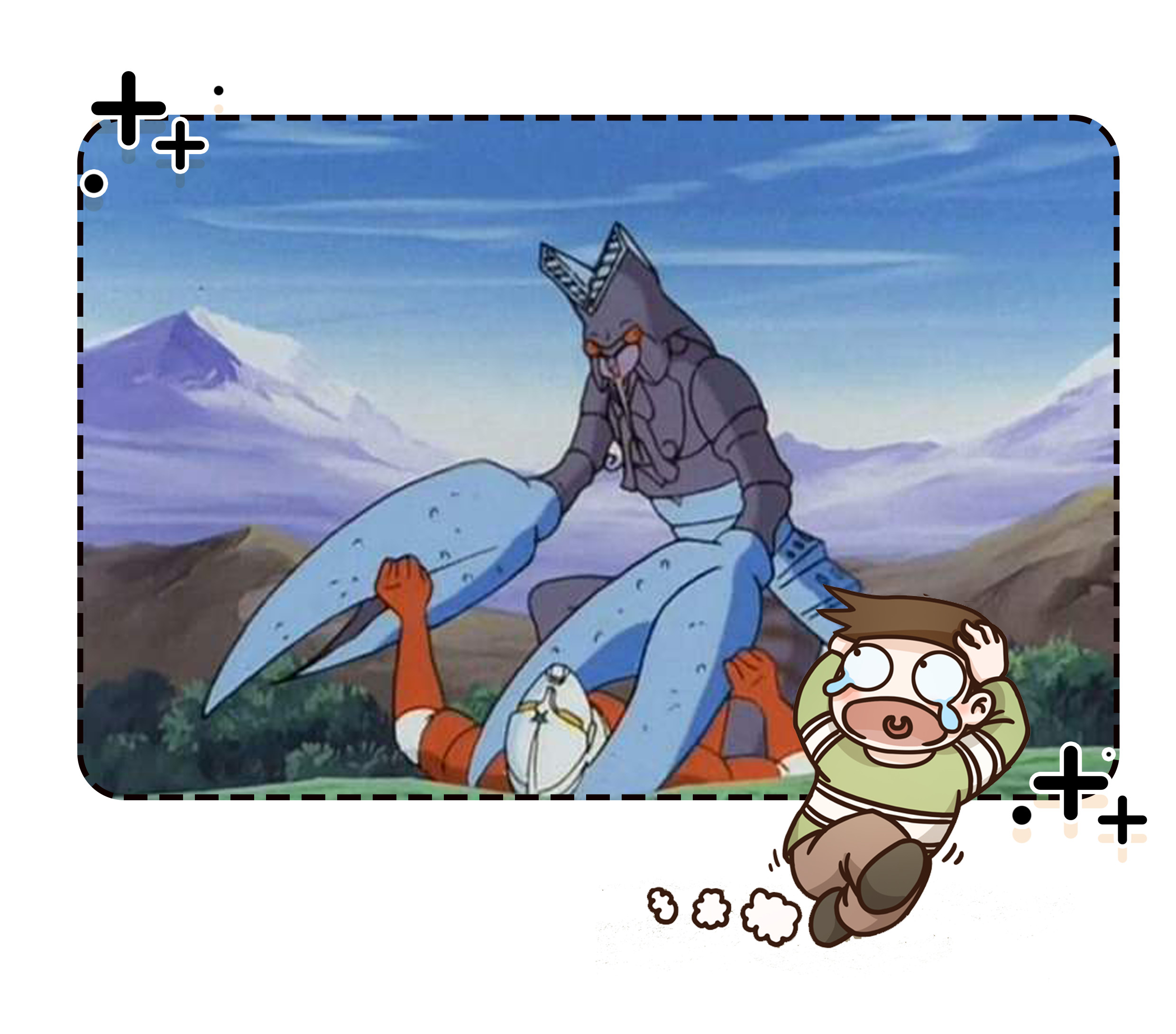 在被摆上餐桌之前,小龙虾也曾让世界人民倍感绝望(菲李漫画)