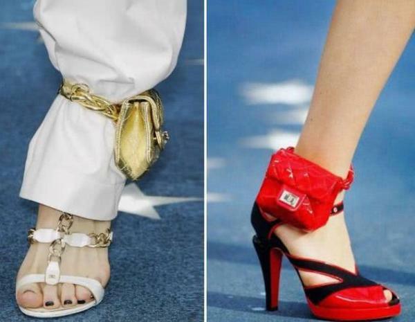 香奈儿推出孟晚舟同款脚踝包,香奈儿孟晚舟