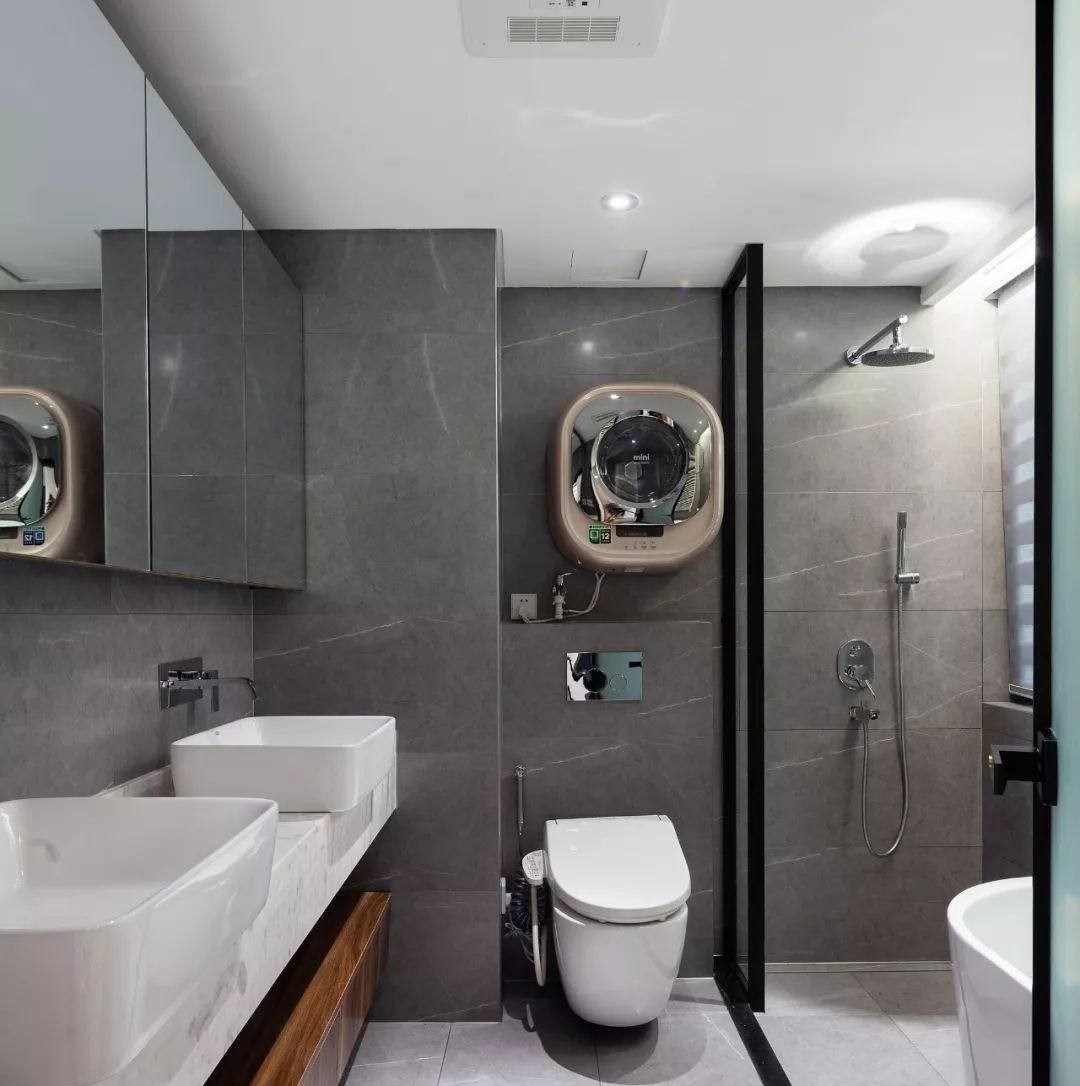 马桶上方可以装洗衣机吗,马桶上方安装壁挂式洗衣机