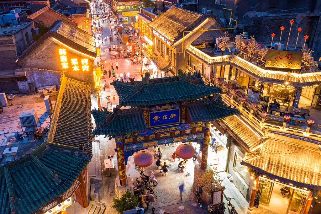 太原柳巷最繁华的商业街,太原步行街柳巷