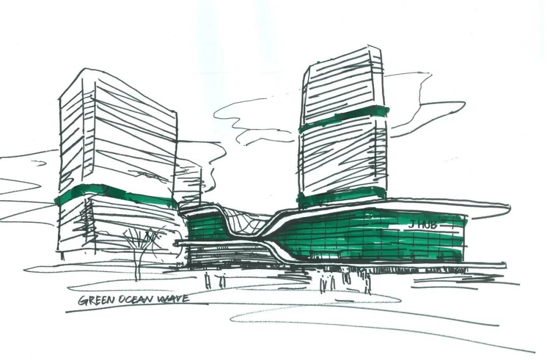 金茂青岛创新科技城展示中心/北洋设计