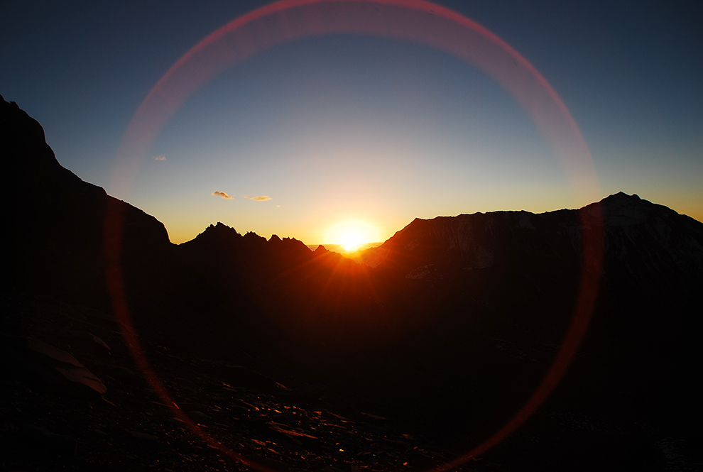 登山者的朝圣地四姑娘山,三峰四姑娘山登山者