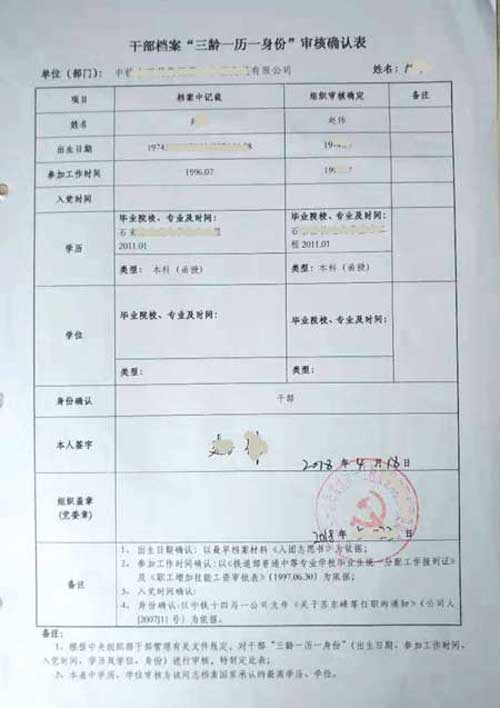 人事档案三龄两历是什么,干部三龄一历是什么