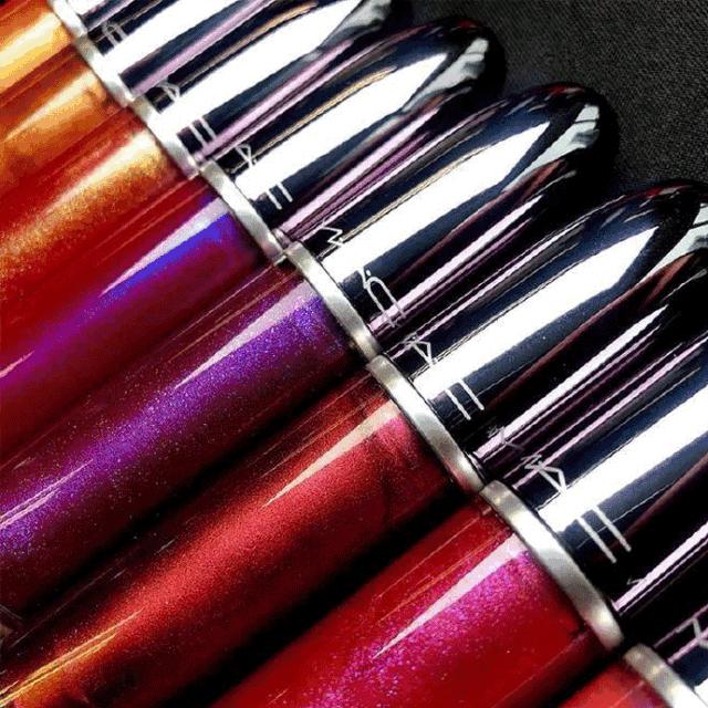 mac全新雾面口红,mac唇釉dancewithme试色