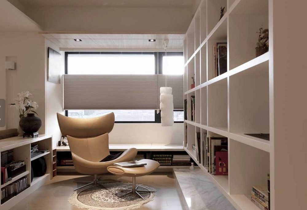 飘窗别浪费做书桌,飘窗书桌衣柜一体设计节约空间