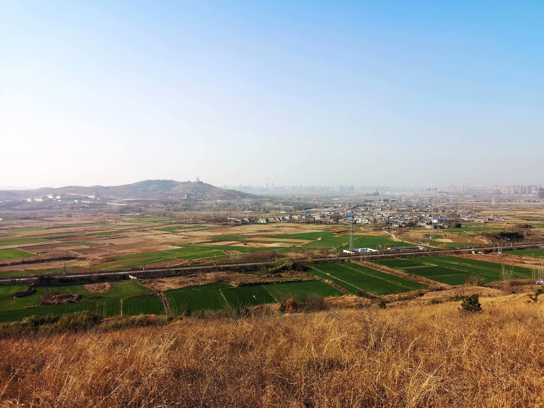 摩托周边旮旯游——探访蚌埠李楼鲁山寺遗址（上）