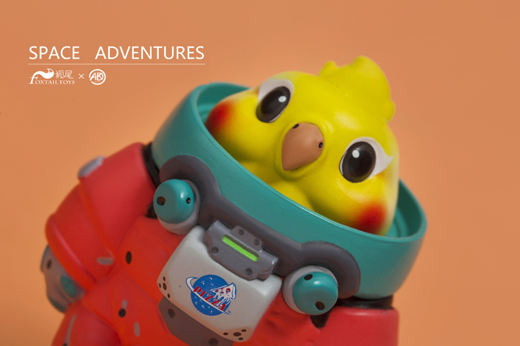 AK工作室太空奇遇盲盒，穿上了宇航服的小动物们萌力十足