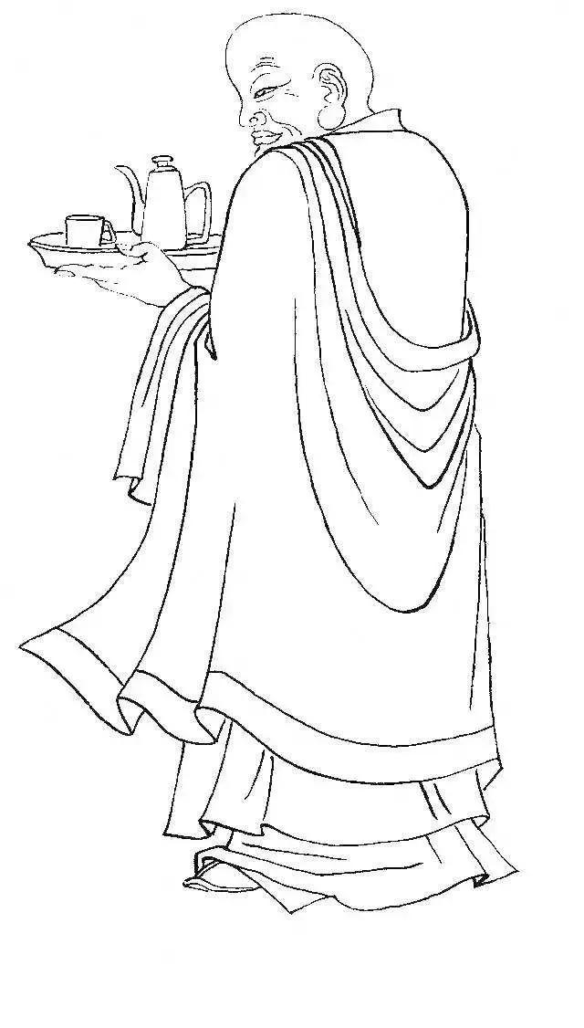 李公麟白描十八罗汉图,白描罗汉图全集