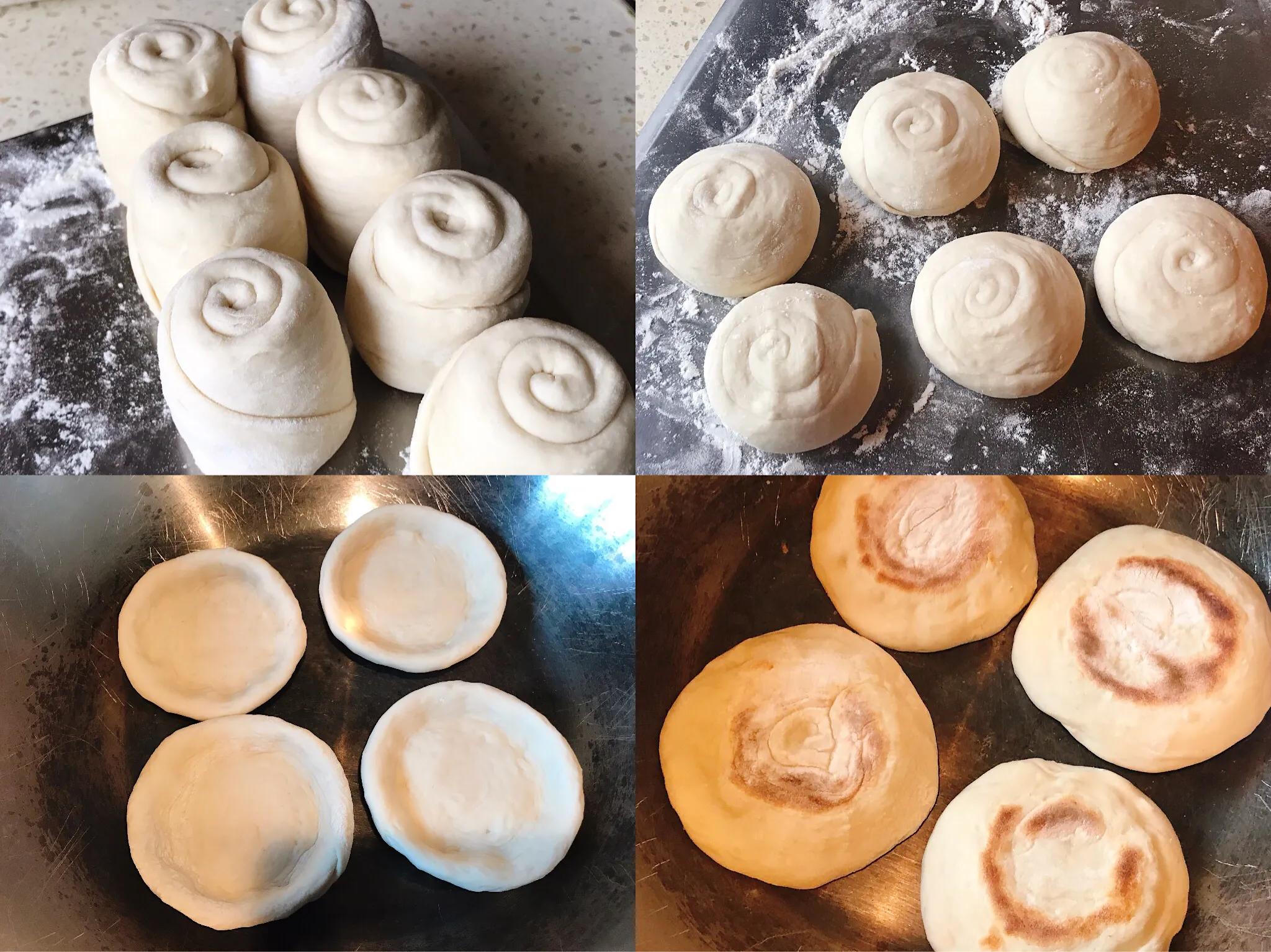 用现成的白吉馍做肉夹馍,白吉馍饼做法酥脆