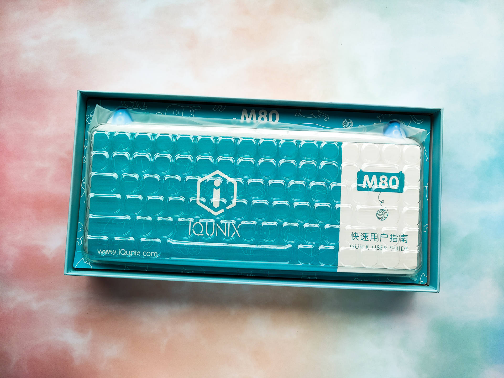 给领导迟到的礼物——IQUNIXM80萌萌波斯简单晒