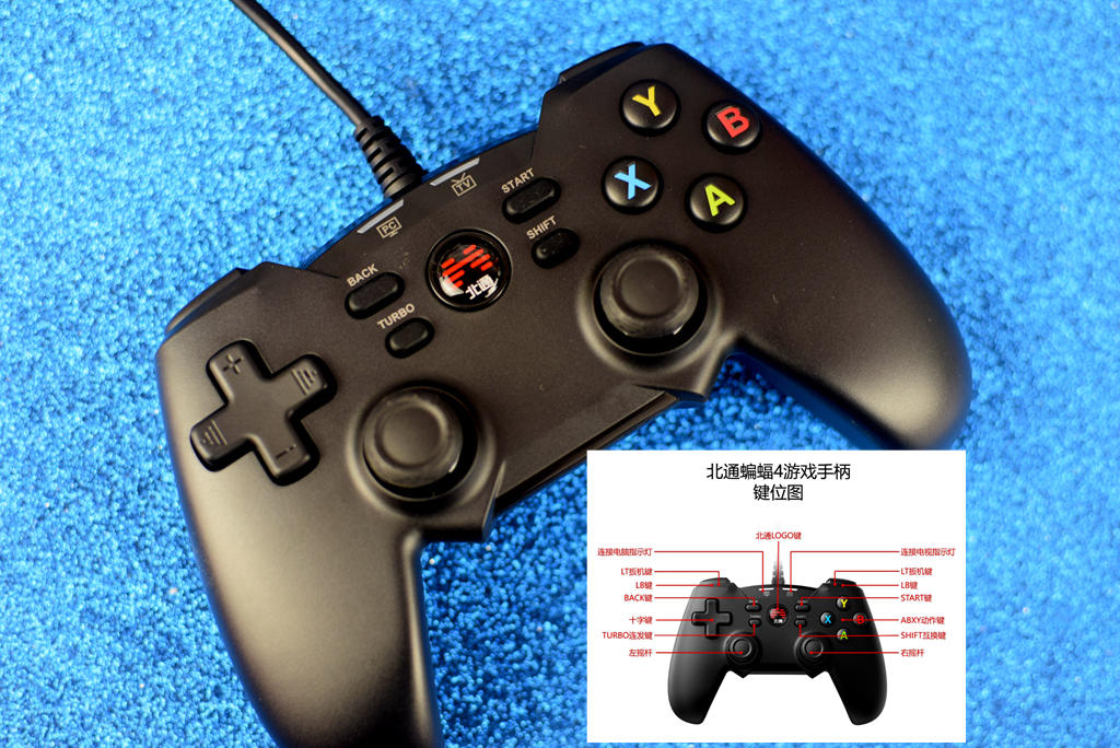 北通蝙蝠4手柄是什么手柄,北通蝙蝠4游戏手柄玩地平线