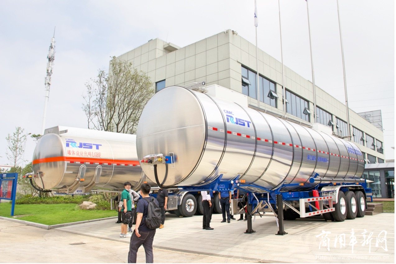 中集瑞江2021款不锈钢液体罐车,中集瑞江危险品19.9立方高端罐车