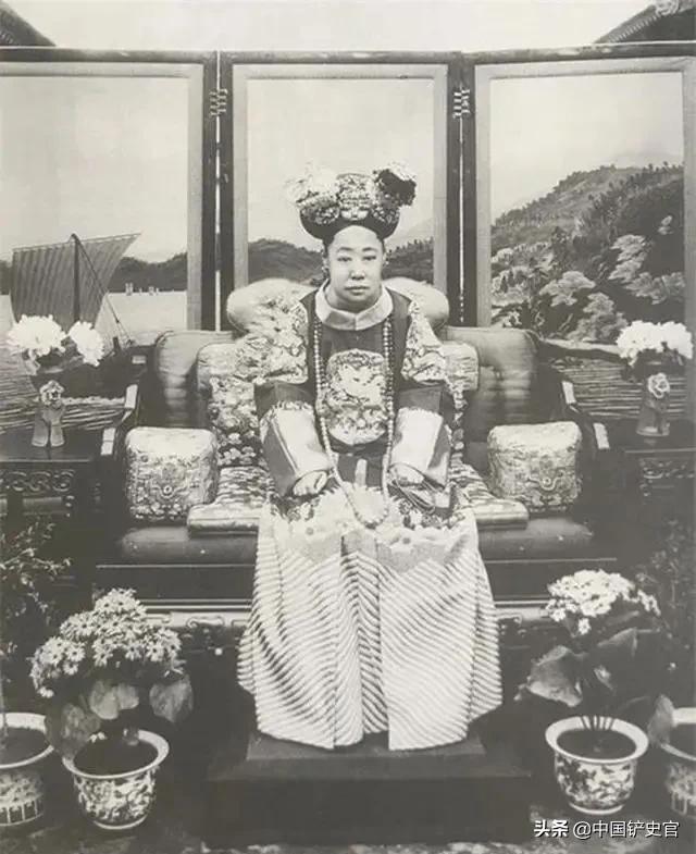 清朝老照片瑾太妃,清朝四大名臣老照片