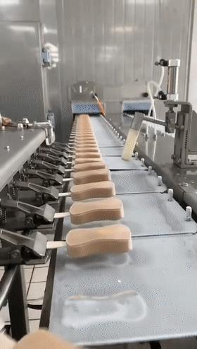 看看这几个工厂机械的动图，看着好像还挺有意思的啊