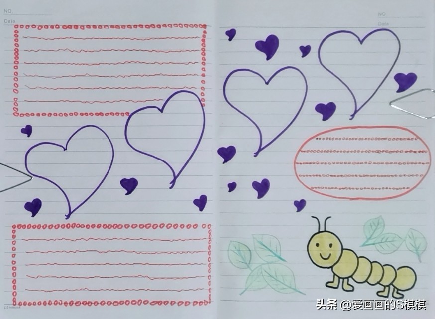 50张万能手抄报模板合集,我的寒假生活手抄报简易版2022