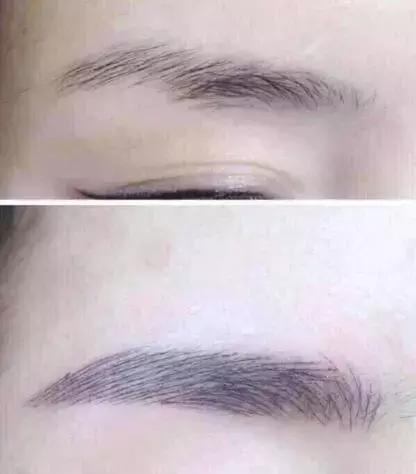 最新款眉形一字眉,今年流行的眉形流星眉