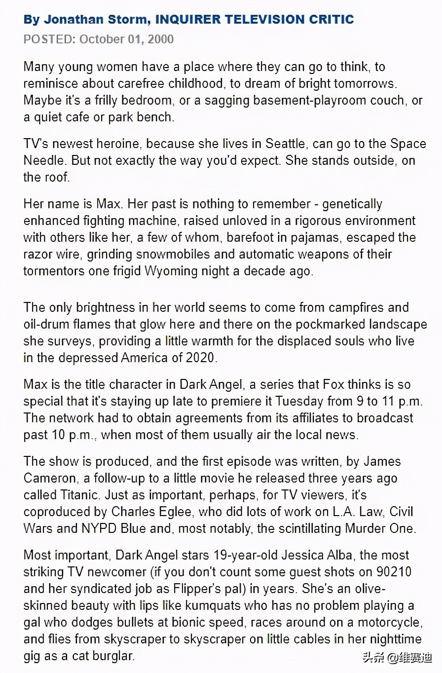 好莱坞杰西卡阿尔芭,好莱坞十大顶级女神杰西卡