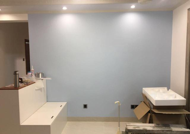 普通装修吊顶刷乳胶漆的效果,墙顶刷乳胶漆效果