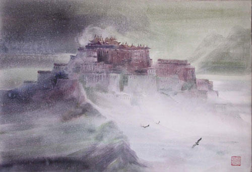 宁波著名水彩画家孙宁,孙宁水彩100幅欣赏