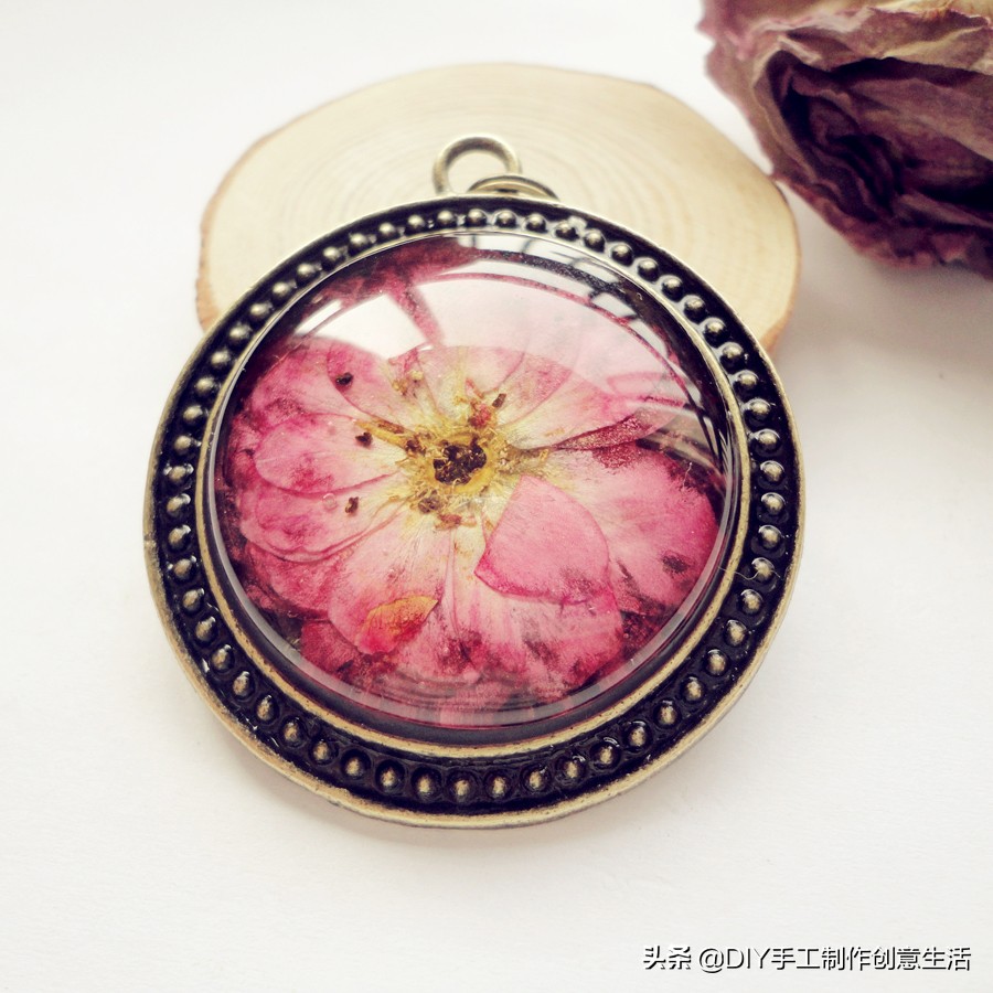 干花滴胶手工,滴胶diy材料干花