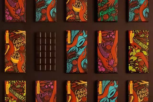 巧克力包装设计作品,巧克力包装设计分析案例