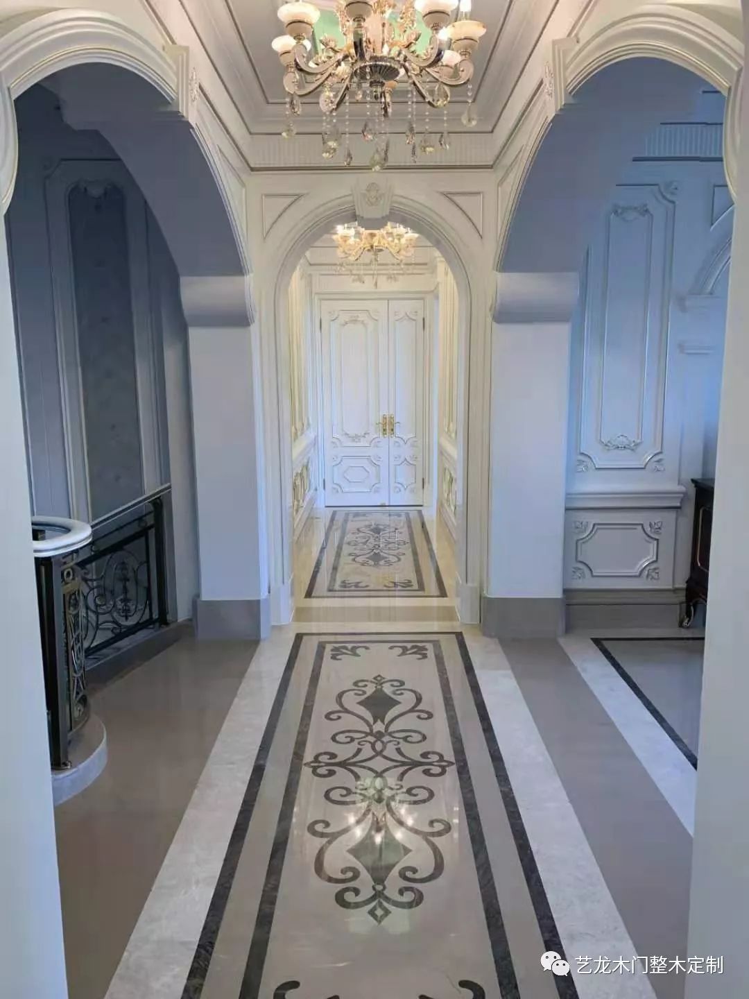 整木定制造型垭口,简约原木垭口定做