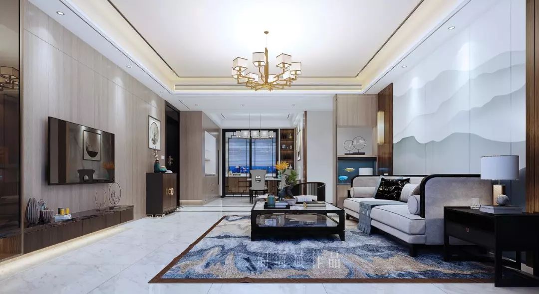 周海滨设计,200平威海蓝星万象城装修设计