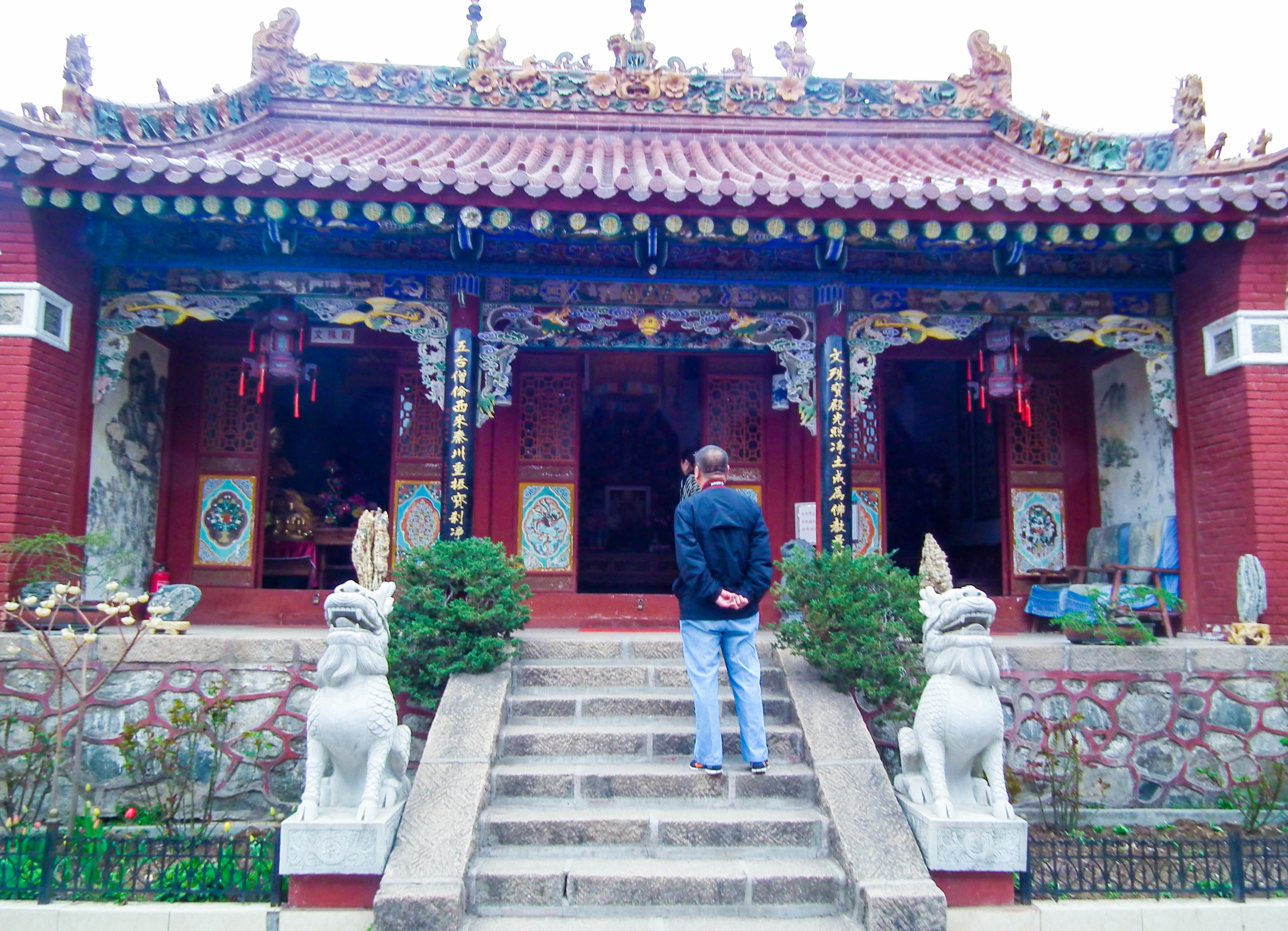 天水净土寺旅游打卡照片,天水净土寺雪景