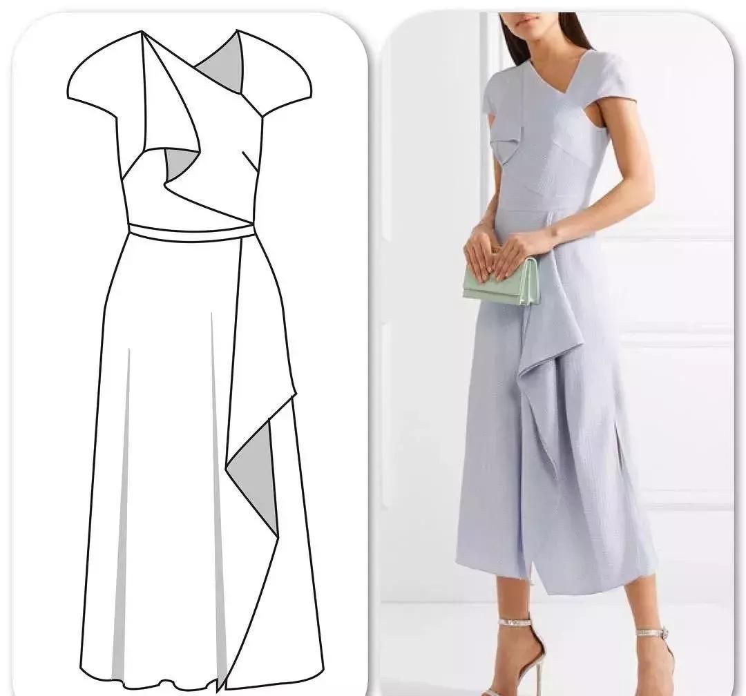 大摆长袖连衣裙30到40岁,四十岁红色高档新款有领连衣裙