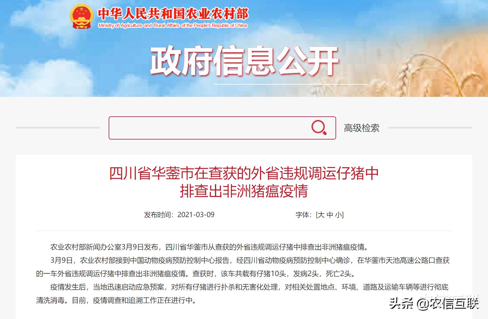 180多起非洲猪瘟疫情之后，猪肉价格马上要跌回15元？