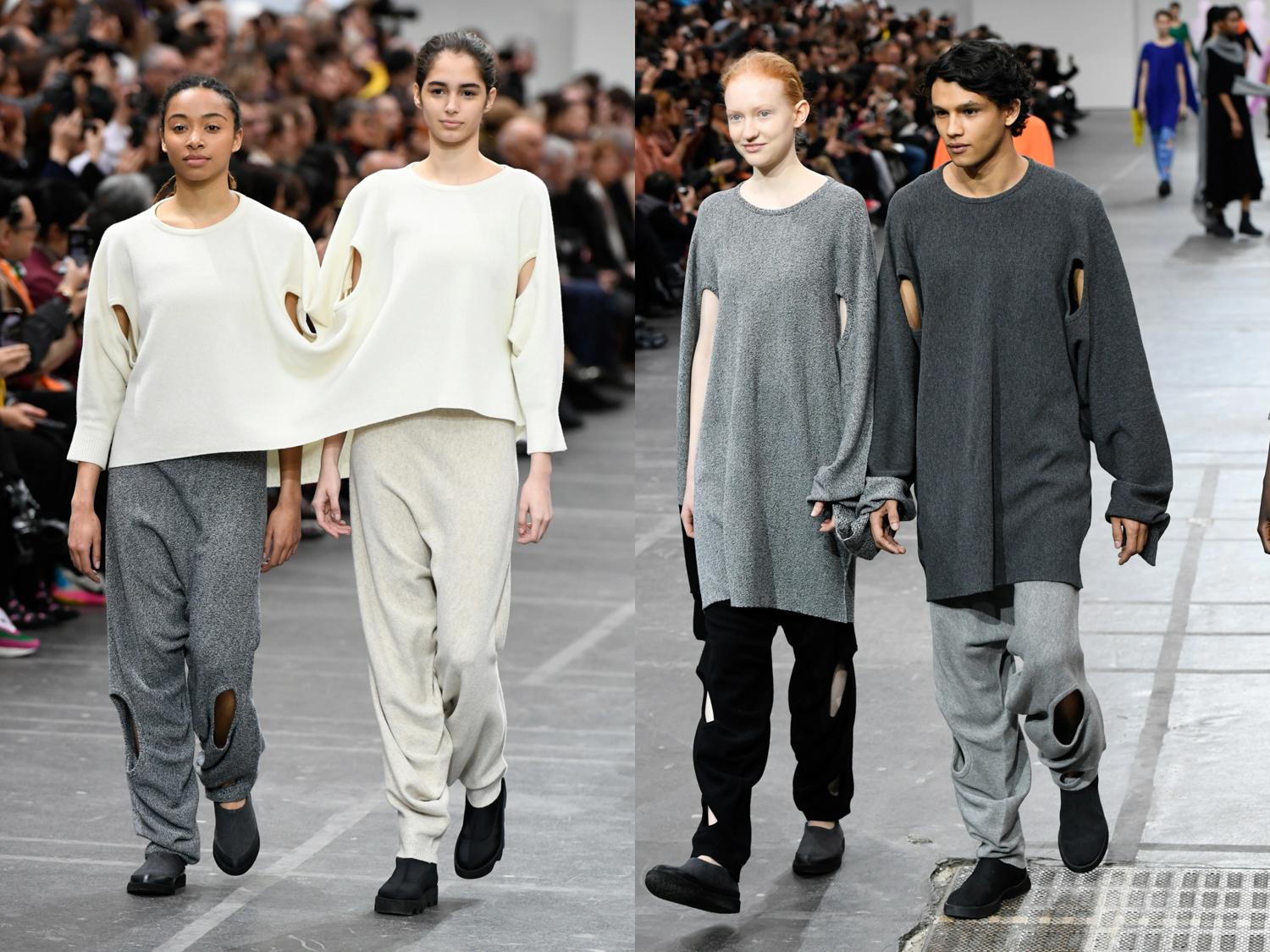 充满乐趣的极简主义，71套三宅一生2020秋季时装，你喜欢哪一套？